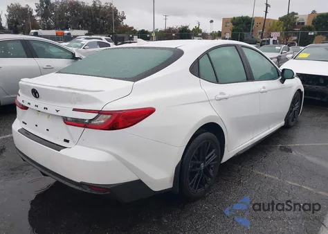 2025 Toyota Camry Se from USA, damaged, VIN 4T1DAACK3SU172354